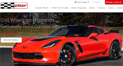 Desktop Screenshot of craycorvettewheels.com
